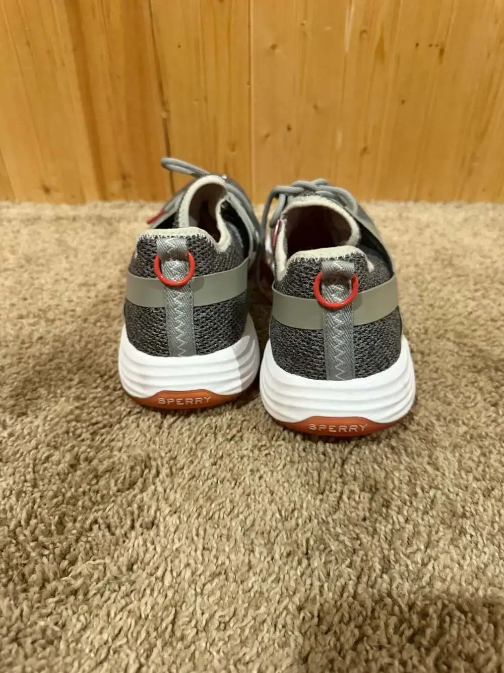 Sperry H2O Mooring Women's Quick Drying Athletic Sneakers Gray Pink Size 10M
